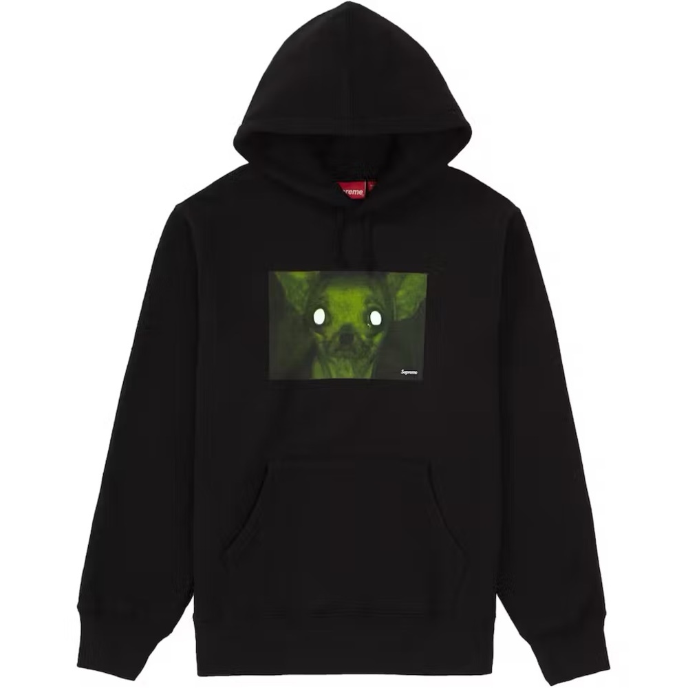 Supreme BLACK Chihuahua Hoodie FW18